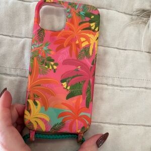 FARM Rio Pink and Orange Tropical Phone Case